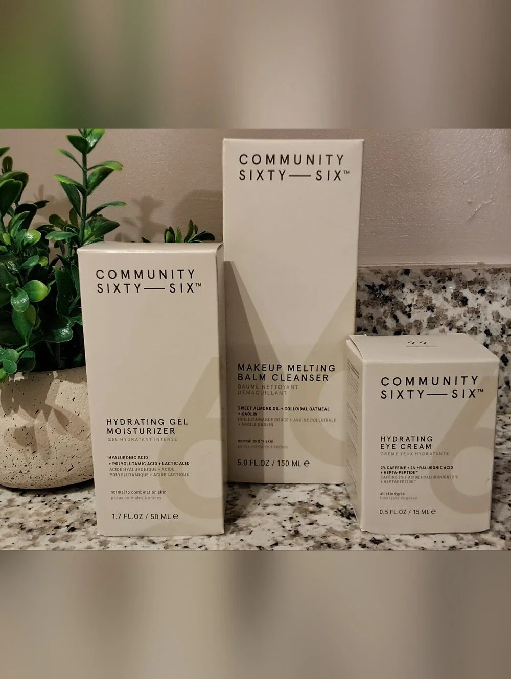 Community Sixty-Six Hydrating Skincare Trio